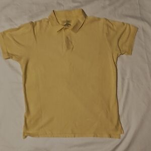 Saddlebred Men's Size Large Yellow Polo Shirt